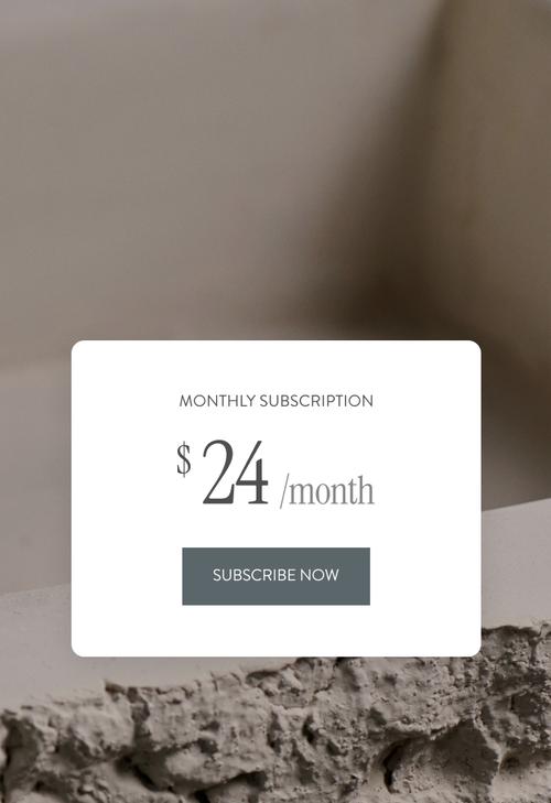 Händler berechnet monatlich 24 USD für einen Abodienst.